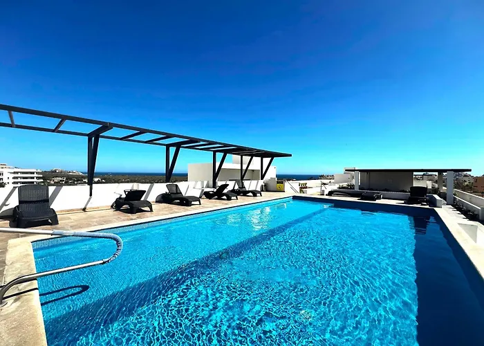 Bahia Del Tezal 103B Modern 1Br Retreat With Rooftop Pool & Beach Access