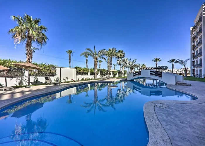 Walk To Beach: Modern Cabo Condo W/ Balcony!
